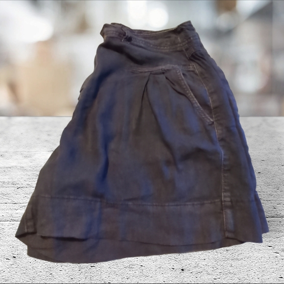 American eagle linen blend navy shorts size 10 - Picture 6 of 14